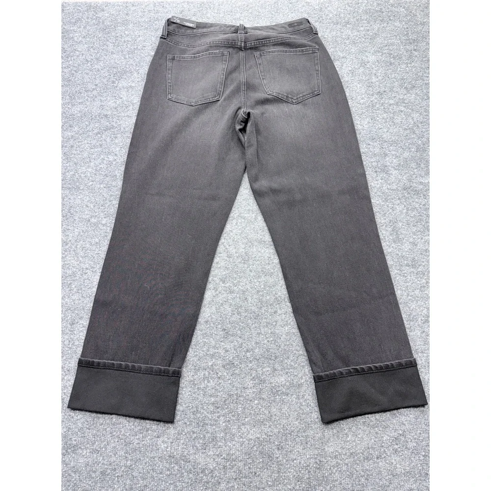 Liverpool Los Angeles The Girlfriend Jeans Washed Black Freecross Denim Size 30 - Picture 5 of 6